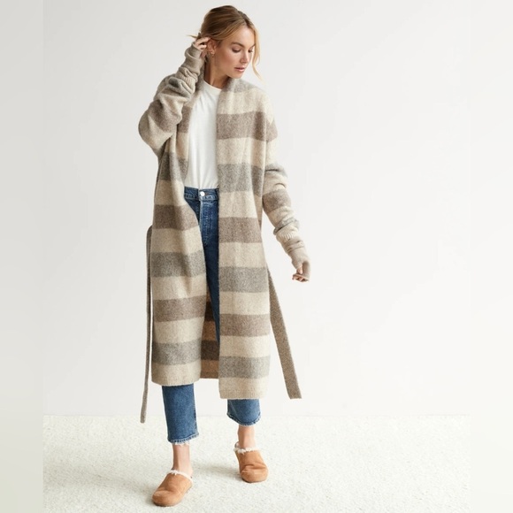 Jenni Kayne Sweaters - Jenni Kayne Belted Sweater Coat